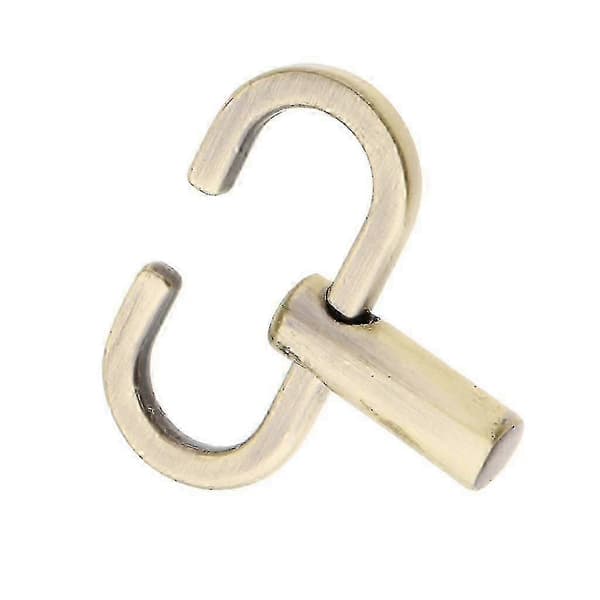 Justerbart metallspänne klämma handväska kedjerem längd förkorta väskatillbehör Antique Bronze