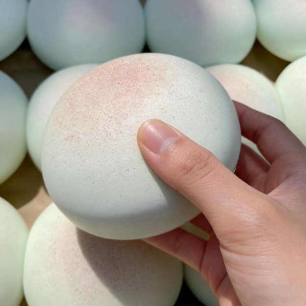 Cheese Slow Rising Squishy Toy, Round Sticky Bread Foam Squishies