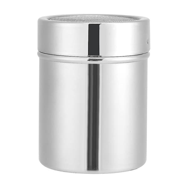 Chokoladeshaker i rustfrit stål, kakaopulver, kaffesigte, latte, cappuccino, dekorationsværktøj