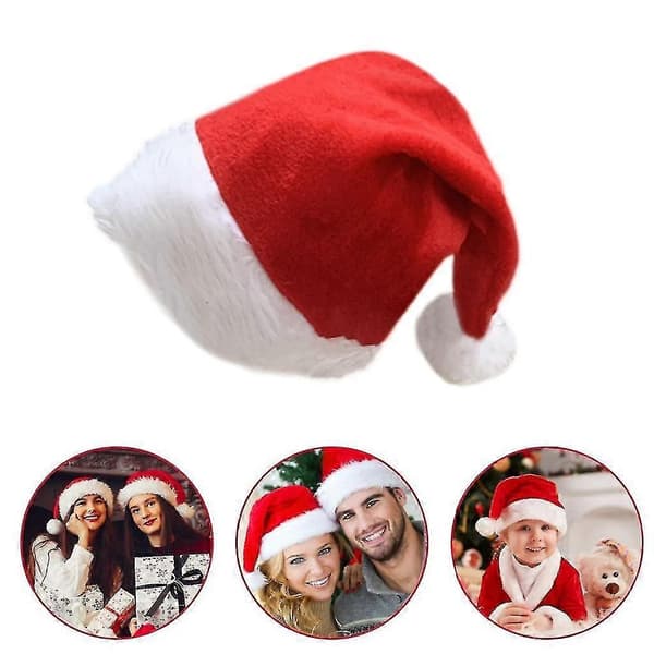 Julefrokosthat Plys Julemandshat Pels Julehat Julefrokostpynt