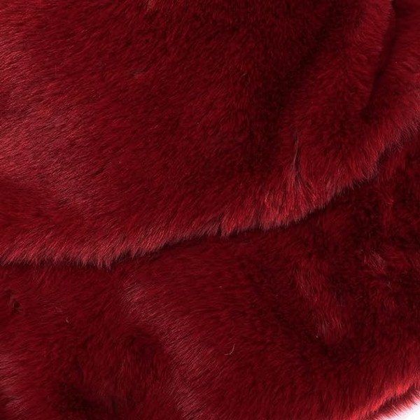 Vinter Faux Fur Bucket Hat Fluffig Varm Mössa för Kvinnor Män