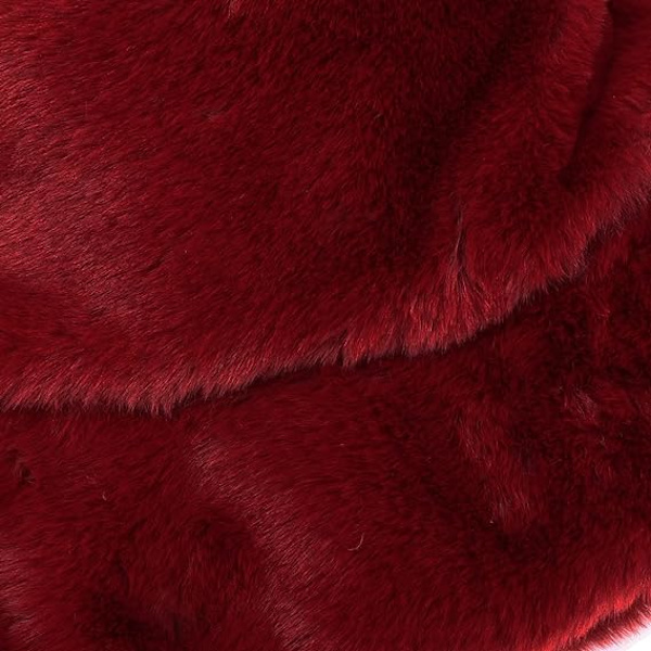 Vinter Faux Fur Spandau Hat Fluffy Varmt Hat til Kvinder Mænd
