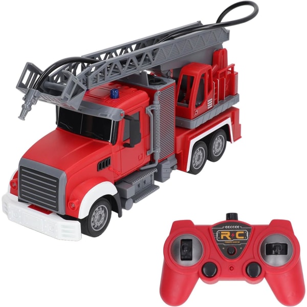 RC fire engine，Toy 2.4G Gift for Model Lovers