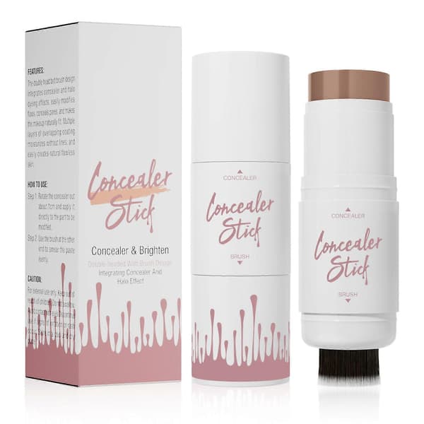 2-i-1 konturstift dobbelthodet sminkestift bronzerstift highlighterstift blushstift for 3D ansiktssminke