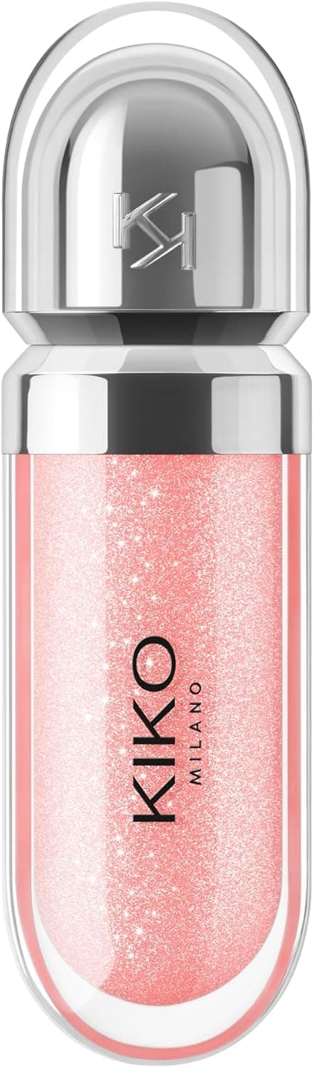 KIKO Milano 3D Hydra Lipgloss 29 | Blød læbeglans for et 3D-look 04 Pearly Peach Rose