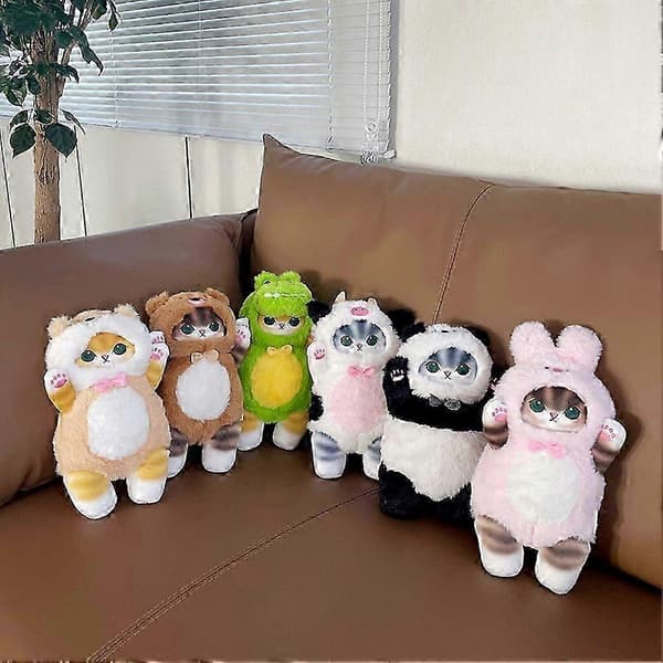 Adorable Mofusand Cat Plush Toy with Shape-Shifting Feature, Perfect Gift for Children's Birthdays
