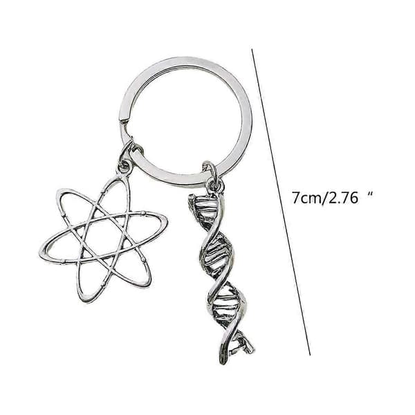 Biologimolekylnyckelringar Vackert utformade neurologibiologyckelringar B