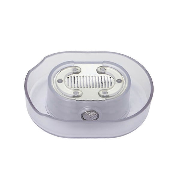 Kompatibel med de fleste barbermaskiner Renserenhed Uden batterier Barbermaskinerenser Plast Effektiv barbermaskine opbevaringsstativ