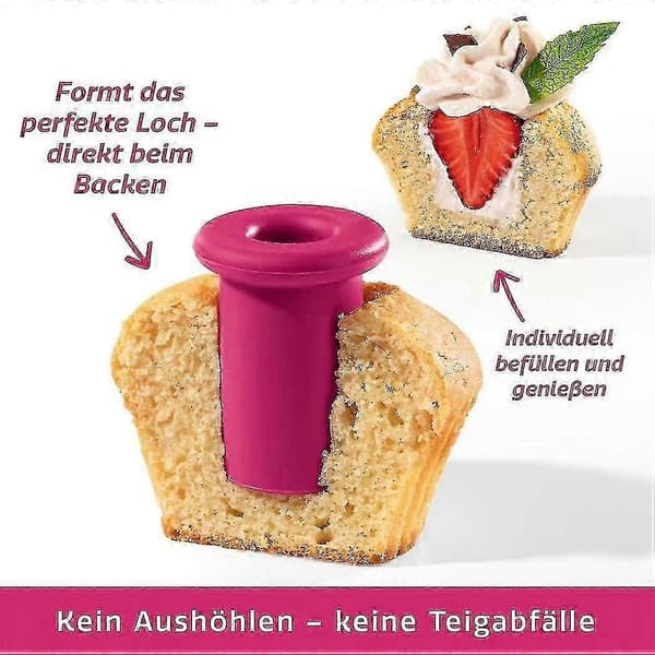 Muffin Cake Hole Diy Pastry Cupcake Cored Remove Device Plunger Cutter Baking Decorating Digging Holes Tools 6st