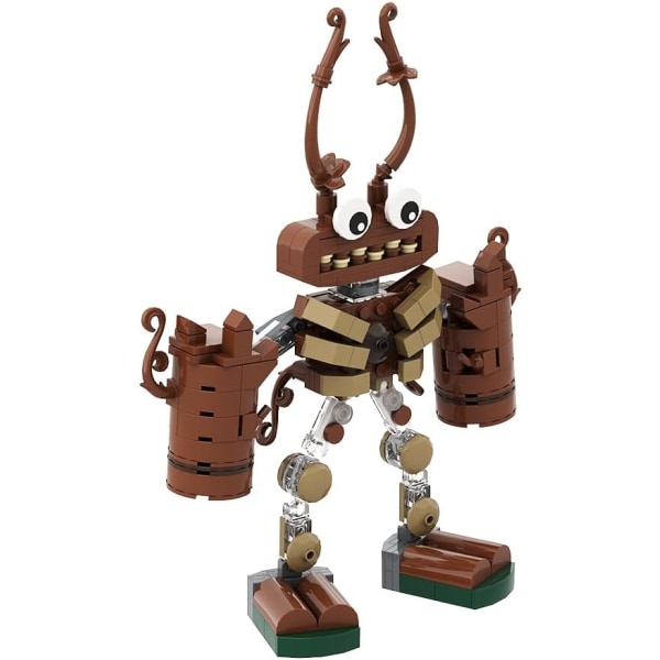 Singing Monsters Wubbox 236 stykker byggesæt - Wubbox actionfigur model mursten byggesæt