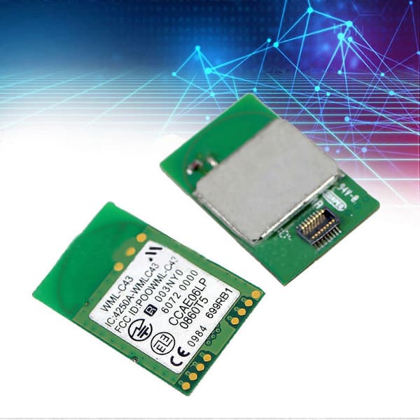 Two WML-C43 Bluetooth modules, suitable for replacing PCB boards used in repairs of Bluetooth modules in Wii game consoles.