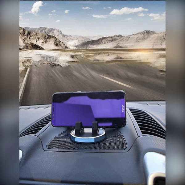 Multifunctional Parking Number Plate Mobile Holder 360° Rotatable, Hidden Number Plate, ASB+Silicone