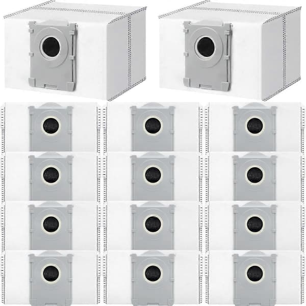 Replacement Dust Bags compatible with Ecovacs Deebot 14-pack 3.5l Activated Carbon Antibacterial ABS