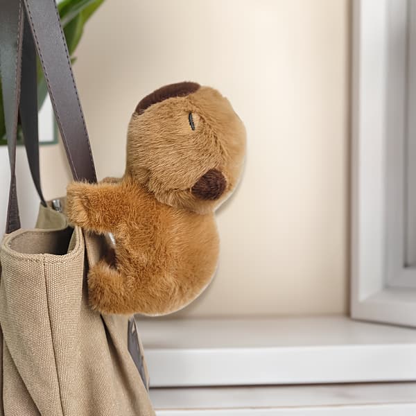 Bedårende capybara plyslegetøj - bløde, søde kunstpelsdyr, perfekte til boligindretning og vintergaver. 1pc