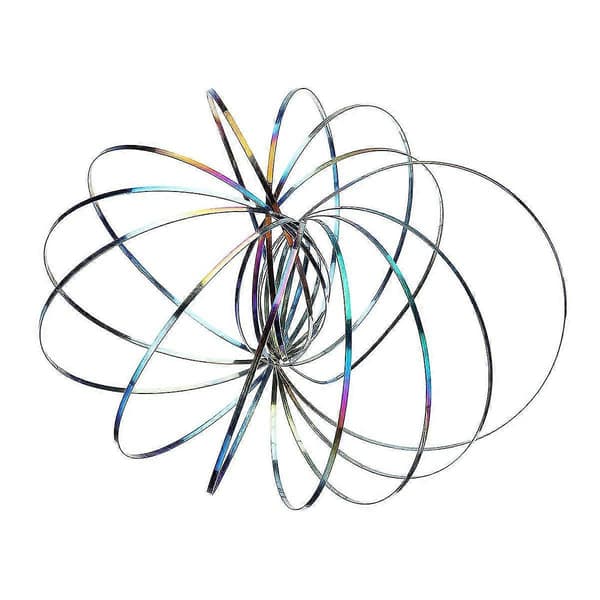 3D Flow Ring Legetøj Fjeder Infinity Arm Jonglering Drøm Dans Stressaflastende Legetøj