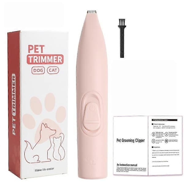 Battery-powered pet trimmer for easy grooming