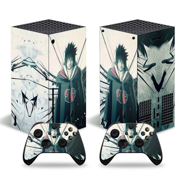 NARUTO Anime Xbox Series X Klæbende Skin - Kompatibel med XSX - Cover til at tilpasse konsollen - Aftagelig Vinyl Film - HD Kvalitet Style15