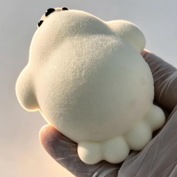 Handgjord Taba Squishy Sälunge, Söt Squishy Stresslindrande Fidgetleksak