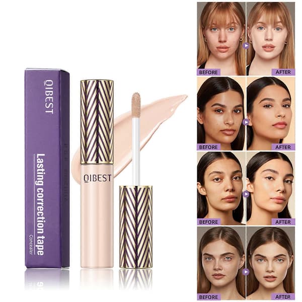 Skulpterande Concealer Återfuktande Formula Täcker Ojämnheter Lätt Full Täckning Revitaliserar Hudton Concealer 03