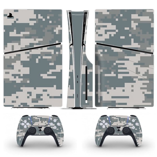 Playstation 5 Slim Ps5 Slim Mosaic Skin Decal And Controller Stickers Set, Scratch-resistant (Disk) Style08