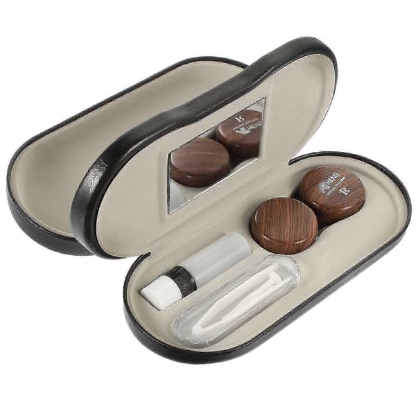Glasögonfodral Reseorganiserare för glasögon Rektangulär form Enkel stil Sammetfoder Metallmaterial Skyddar mot repor 1 set 15,8X7,4 cm Multi
