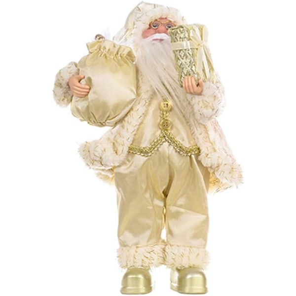 Julemand Julemand Figur Dekoration Flerfarvet Julekok Julemand Figurer Dukke Tilbehør Ornament Gave Julemand -A