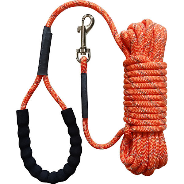 Long Rope Dog Leash for Training, Comfortable Handle
