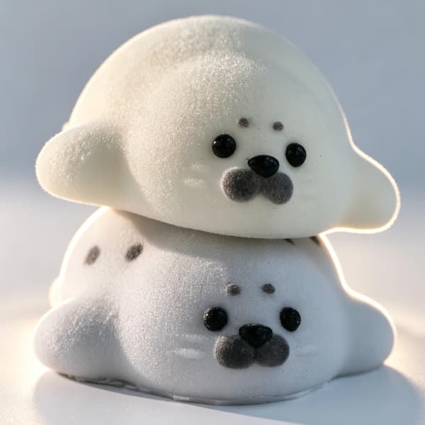 Håndlavet Taba Squishy Sæl Legetøj, Sød Squishy Stressaflastende Fidget Legetøj
