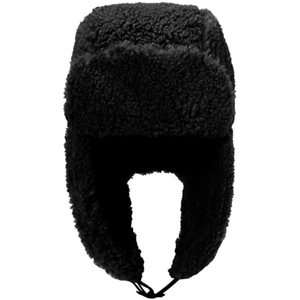 Vinter Trapper Hat för Män Kvinnor Varm Faux Lammull Öronlapp Flygare Trooper Snö Mössa Unisex Rysk Bomber Hat