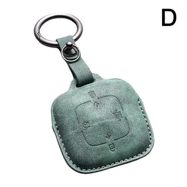 Nøglebeskyttelse til Zeekr Bluetooth-nøgle, nøglering, bilinteriørstil Type A is dark green