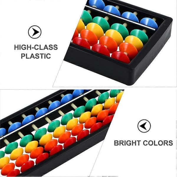 Abacus Plast Abacus Tælleværktøj 2 stk. til studerende med assorterede farver