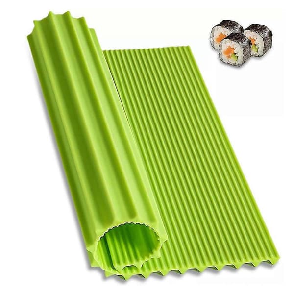 Japansk sushirullgardin silikon hem kök DIY sushirulle litet verktyg risbollsform