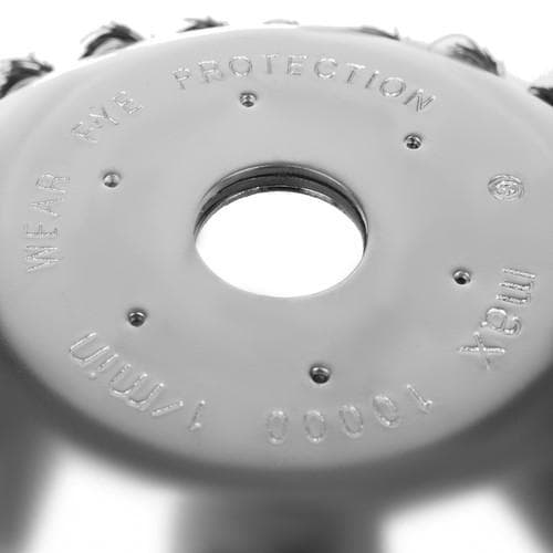 Teräsharja laattojen puhdistukseen 20cm Monitoiminen teräsharja Silver silver