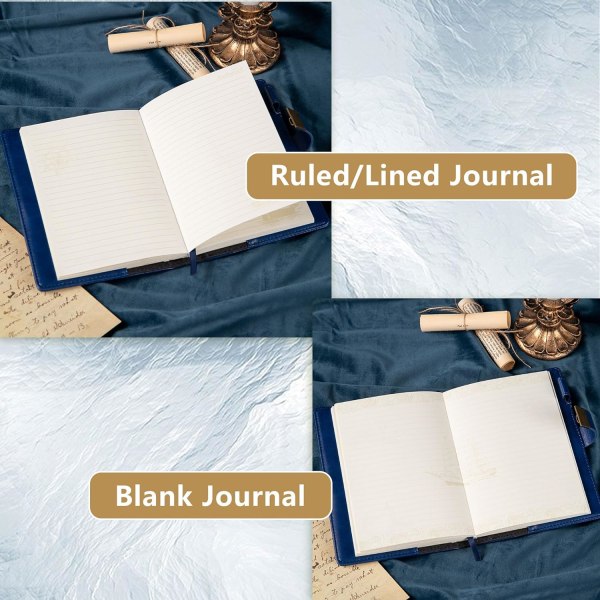 B6 Læder Journal Notebook med Kombinationslås, Rejse Sailor Skrive Dagbog Personlig Planlægger Organisering Som Gave, 7.87 X 5.51 in