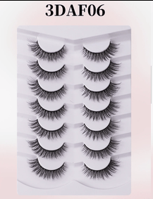 Eyelashes False Eyelashes Cat Eye Natural Faux Mink Lashes 14 Pairs Pack Light Volume Short False Eyelashes Multipack 14pcs