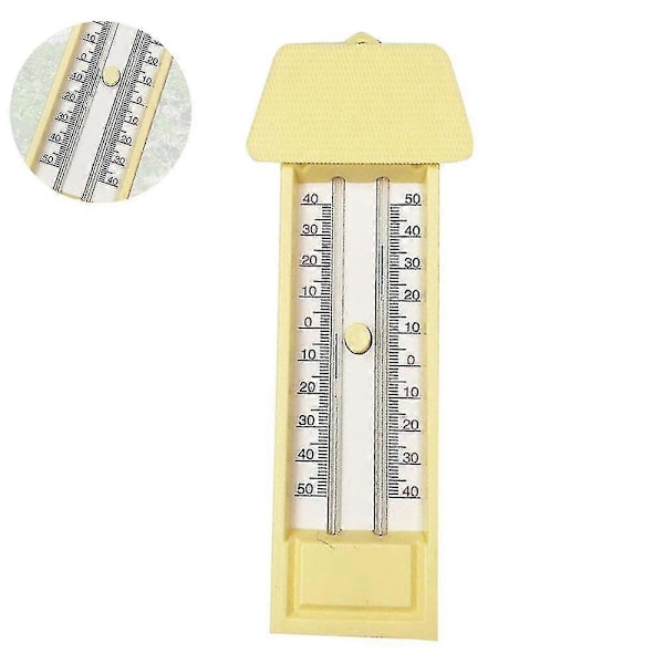 P Digital Max Min Växthus Termometer - Max Min Termometer För Att Mäta Maximala Och Lägsta Temperaturer I Ett Växthus
