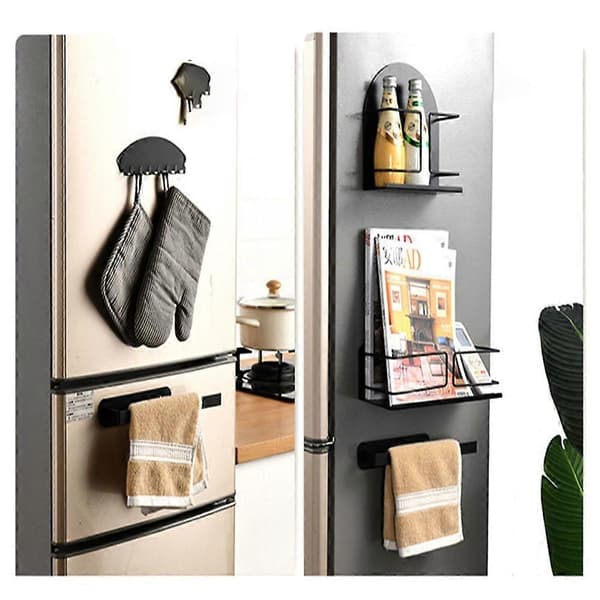 Magnetic Paper Towel Holder for Refrigerator Kitchen Roll Holder
