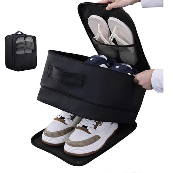 Medium Travel Shoe Storage Bag Dry Capacity Shoe Organizer