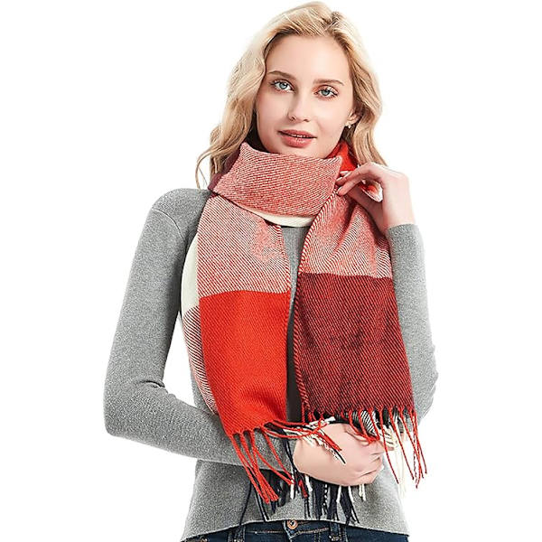 Chalier Fashion Naisten Huivi ja Huivi Talvi Naisten Huivit Peitto Huivi Naisille Tartan Huivi Naisten Lahjat
