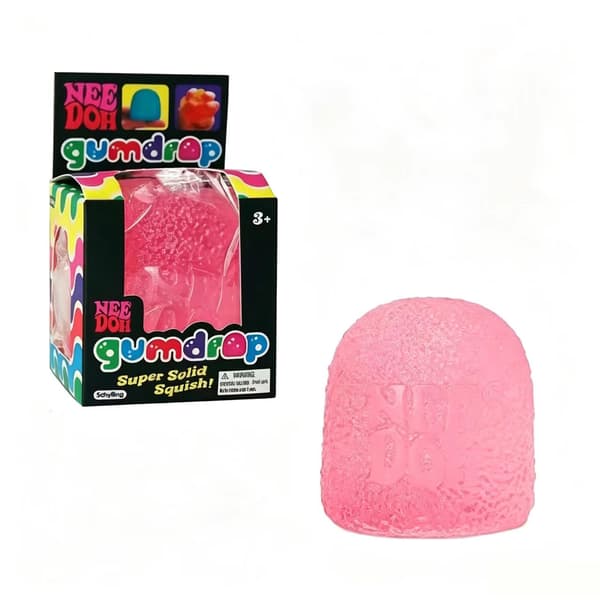 NeeDoh Gumdrop Squishy Fidget Legetøj Godistema Stressbold 1 tilfældigt udvalgt