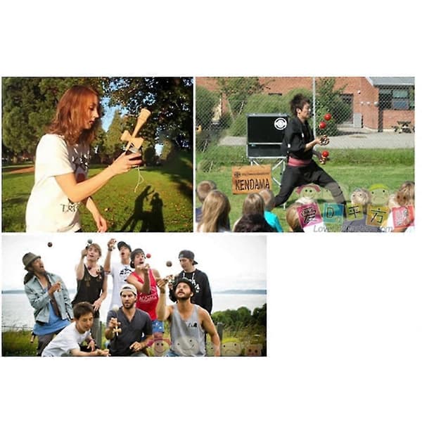 Kendama Trælegetøj Mini Træ Fangstbold Kop- og Boldspil
