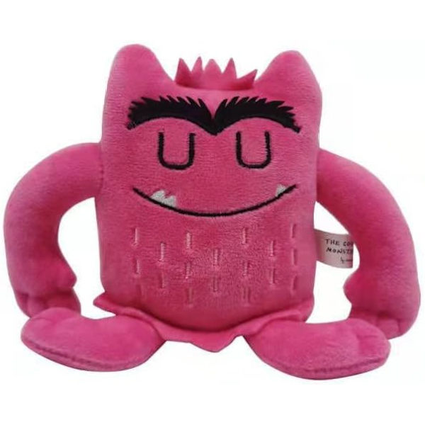 Suloinen tunteellinen nukke, joka kertoo lapsesi mielialan ja on lahja lapsellesi. 15CM/5.9 tuumaa (Pink Proudly)