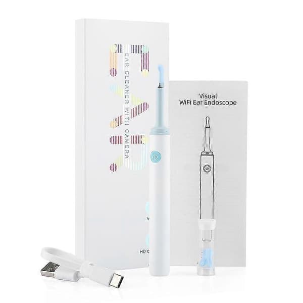 Visuel øreplukker WIFI øreplukker Intelligent HD 3,9 mm endoskop, spejl