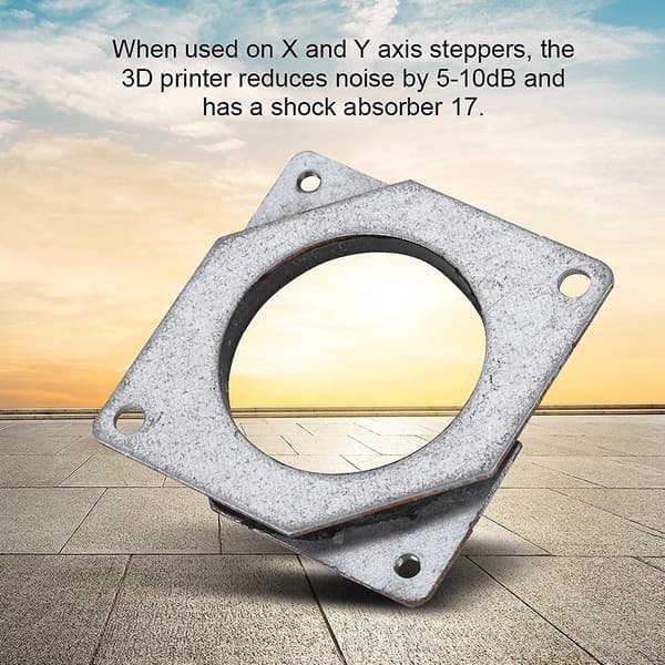 Motordæmper - 5 stk. 57 Stepper Motordæmper / Ring / PAD