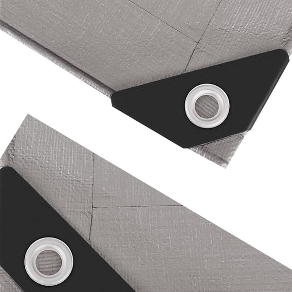 Tarp, Protective Tarp, Tarp with Eyelets, Protective Tarp, Tear-resistant Protective Tarp 2m x 4m