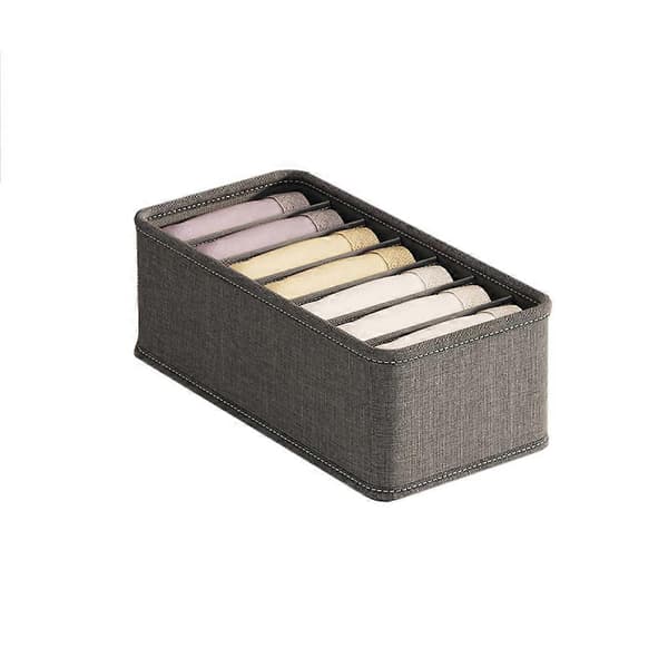 Sett med 2 multifunksjonelle oppbevaringsbokser Hjemmesokker Organizer