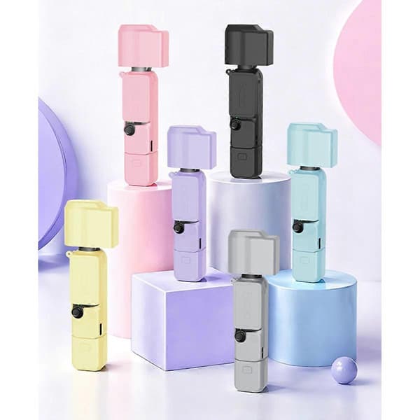 Silicone Protection Four-Piece Compatible with DJI Osmo Pocket4 — Full Body Shock Absorption, Scratch Protection, and Non-Slip