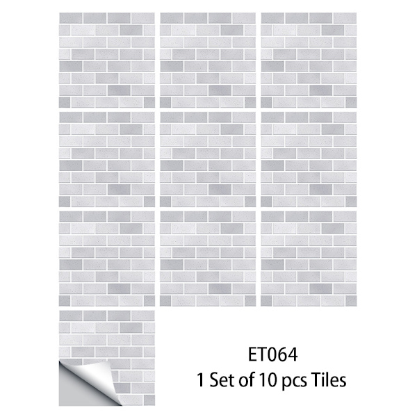 15 cm seinäkoriste kotiin, itseliimautuvat kylpyhuoneen ja keittiön mosaiikkilaatat, 30 kpl. Oath ET064