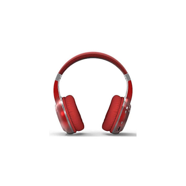 Bluedio Ht Trådlösa Bluetooth 4.1 Hörlurar Över-öron Stereo Bas Hörlurar Inbyggd Mikrofon Handsfree För Iphone Snoy Lg Htc Samsung Röd