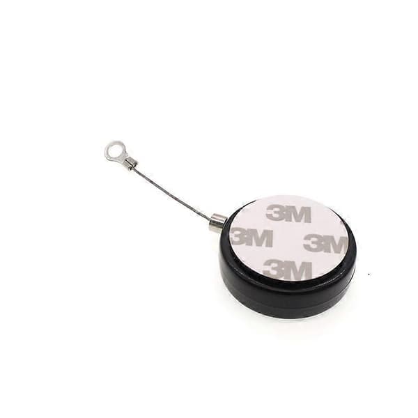 Retractable Cable Reel (1m, Locking Buckle, Arched Cap) 2-pack